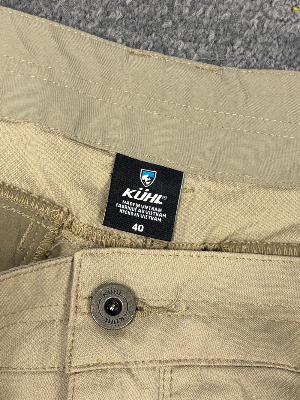 Kuhl Resistor Lite Shorts Mens 40 Tan Hiking Outdoor Gorpcore Casual Chino 8” - Picture 3 of 12